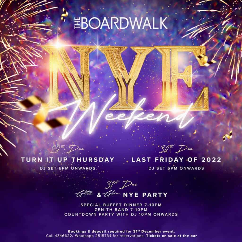 29th & 30th NYE Weekend at The Boardwalk