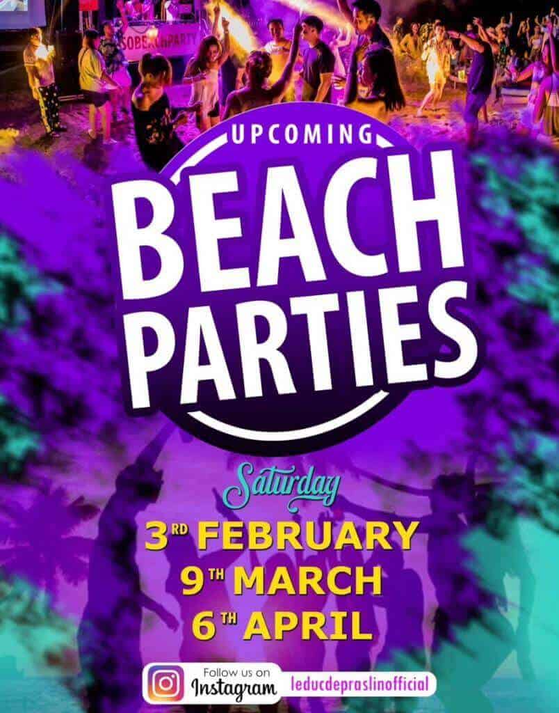 Beach Party - Save the date