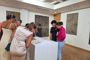 The exhibition opened at the National Art Gallery in the Seychelles National Library on Friday. (Seychelles News Agency)